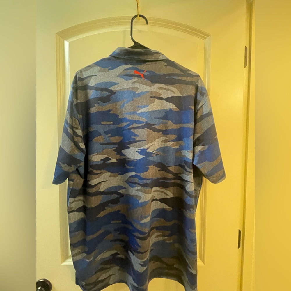 Puma Volition America Camo Polo Large - Picture 5 of 8
